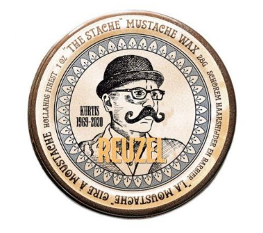 REUZEL, Воск для усов с фирменным дисплеем Reuzel «The Stache» Mustache Wax, 28 г.