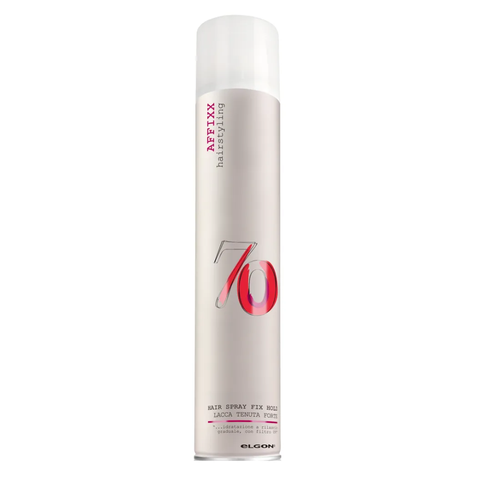 ELGON, Лак для укладки волос сильной фиксации Hair Spray Fix Hold Affixx, 500 мл.