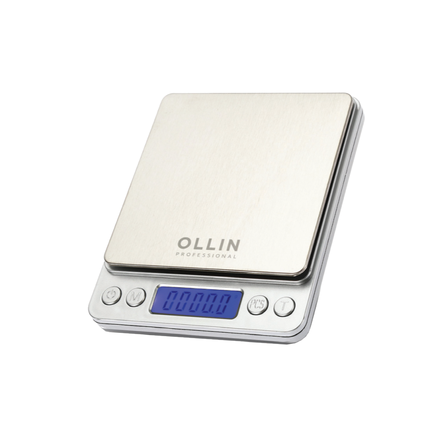 OLLIN, Весы для краски электронные до 2000 гр, батарейки AAA в комплекте.