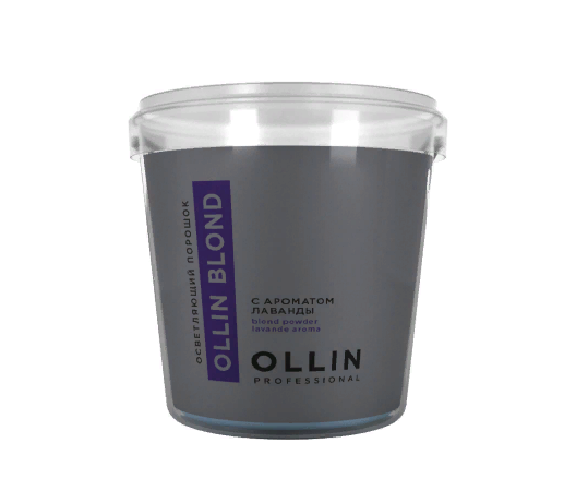 OLLIN, Осветляющий порошок аромат лаванды Blond, 500 г.