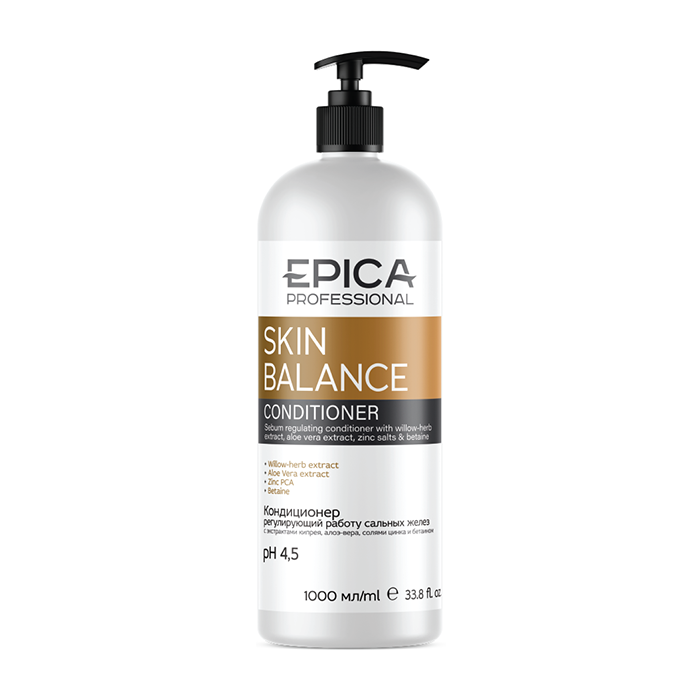 EPICA, Кондиционер регулирующий работу сальных желез Skin Balance, 1000 мл.