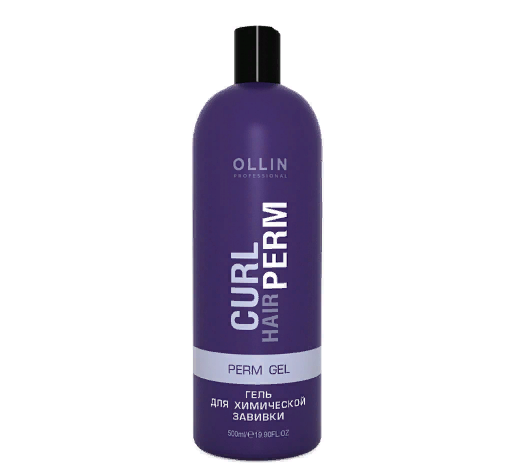 OLLIN, Гель для химической завивки Curl Hair, 500 мл. Инструкция + флакон-аппликатор.