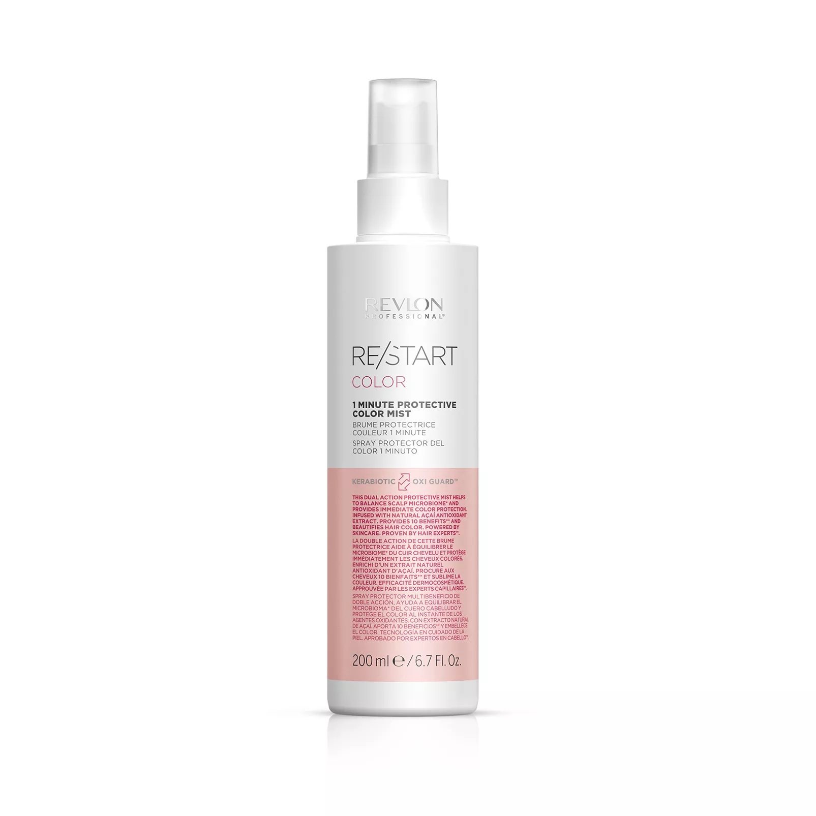 REVLON, 1-минутный защищающий цвет мист 1 Minute Protective Color Mist Restart Color, 200 мл.