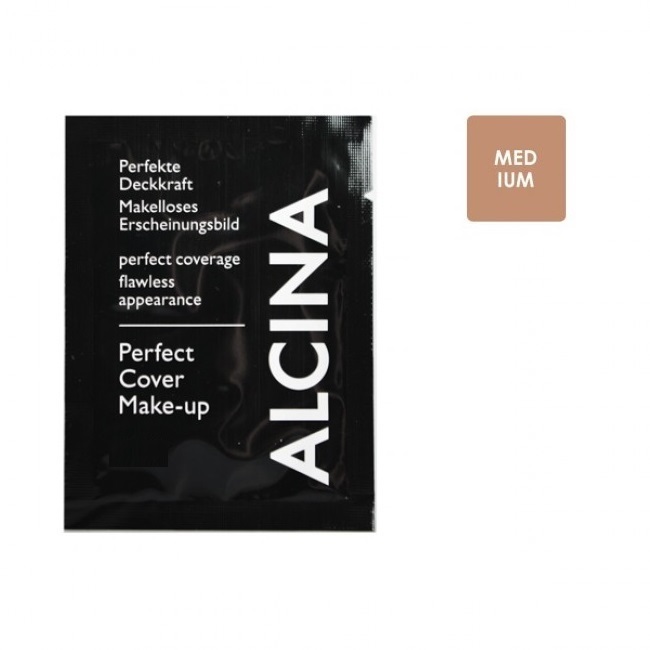 ALCINA, Тональное средство для идеального макияжа Perfect Cover Make-up Medium, 2 мл.