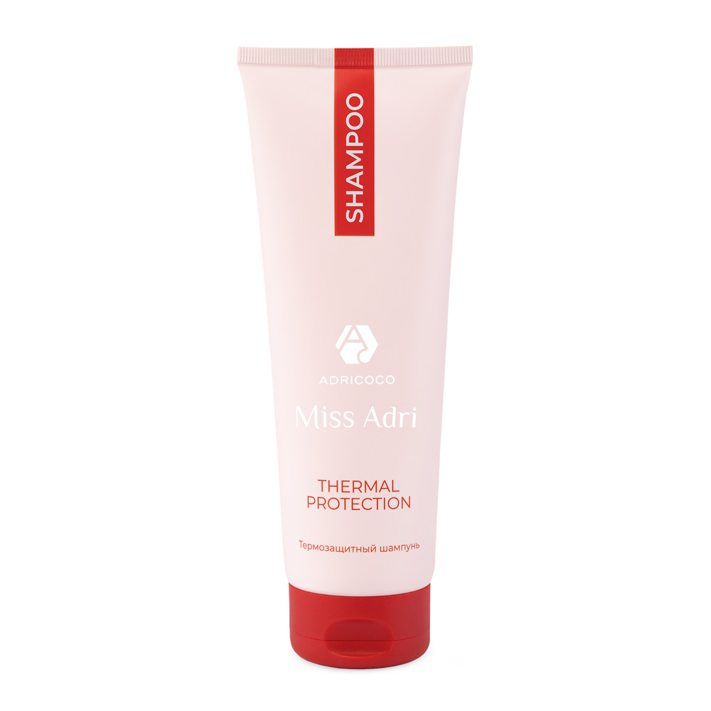 ADRICOCO, Термозащитный шампунь для волос Thermal Protection, 250 мл.