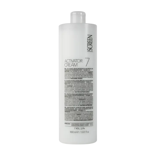 SCREEN, Окисляющая эмульсия на кремовой основе Activator Cream 7 Vol (2,1%), 1000 мл.