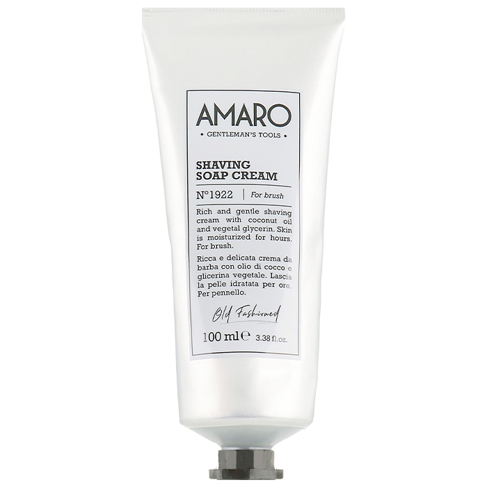Крем для бритья Shaving Soap Cream Amaro, 100 мл.
