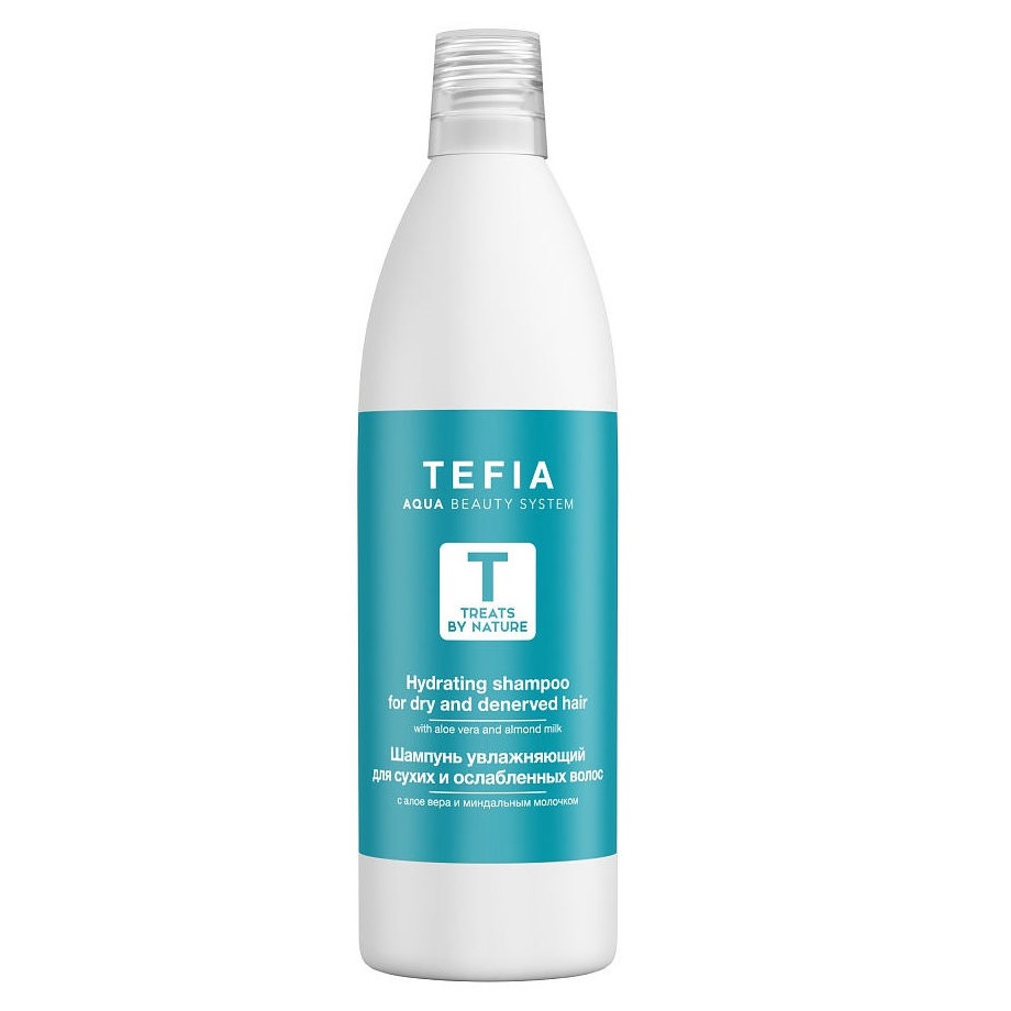 TEFIA, TEFIA, Шампунь увлажняющий для сухих и ослабленных волос Treats By Nature, 1000 мл.