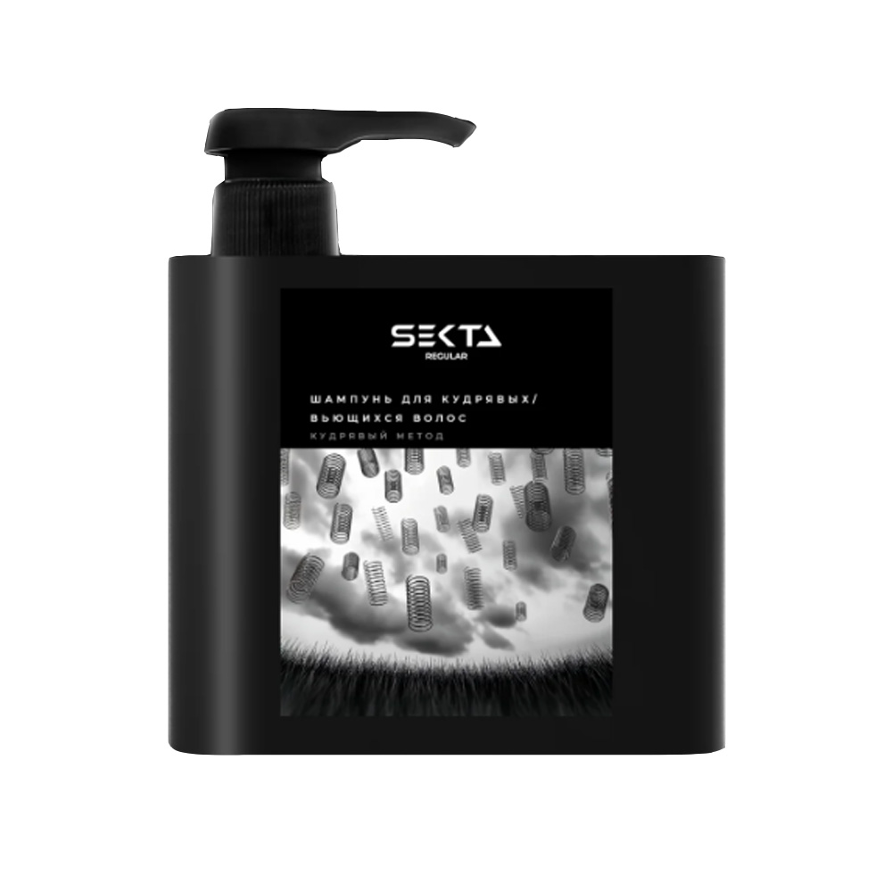 HAIR SEKTA, Шампунь для кудрявых и вьющихся волос, 500 мл.