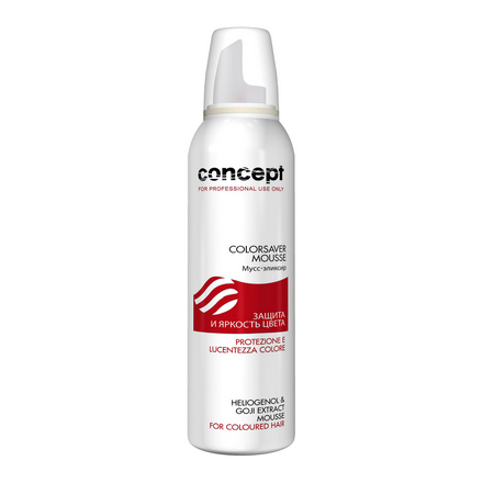 CONCEPT, Мусс-эликсир «Защита и яркость цвета» Salon Total Color, 200 мл.