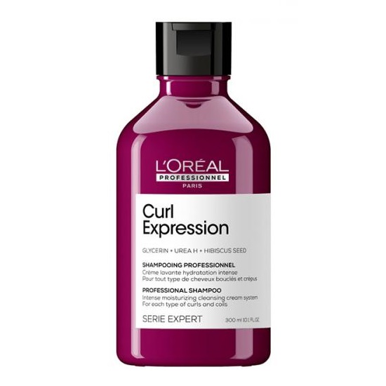 L'OREAL, Шампунь увлажняющий для всех типов кудрявых волос Curl Expression, 300 мл.