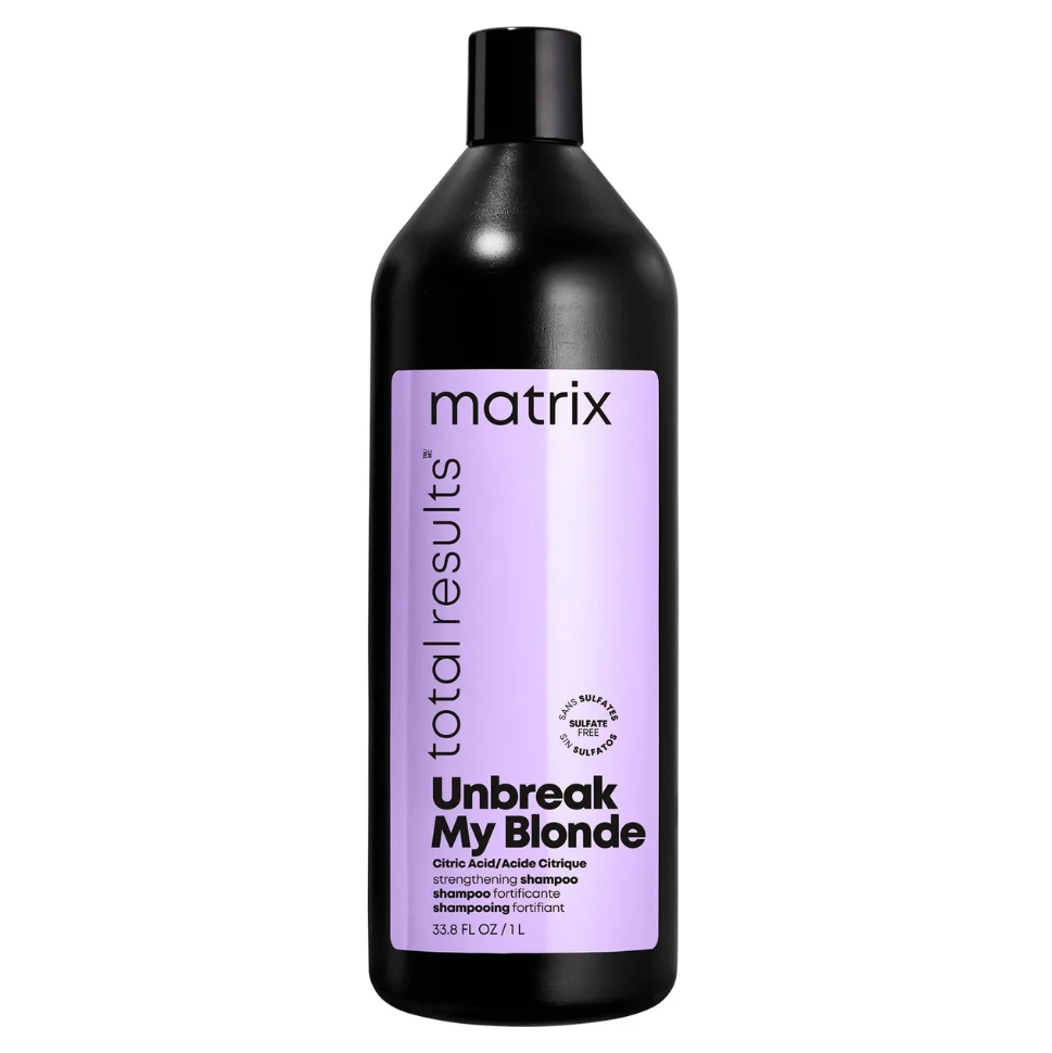 MATRIX, Шампунь для укрепления осветленных волос Total Results Unbreak My Blonde, 1000 мл.
