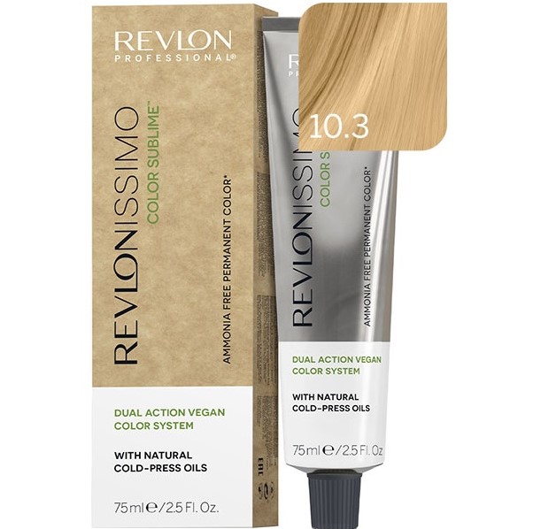 REVLON, Краска для волос Revlonissimo Color Sublime 10.3, 75 мл.