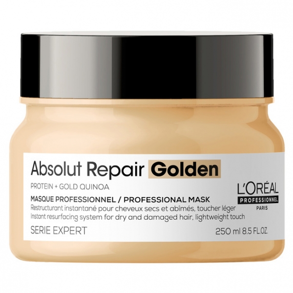 L'OREAL, Золотая маска для волос Absolut Repair, 250 мл.