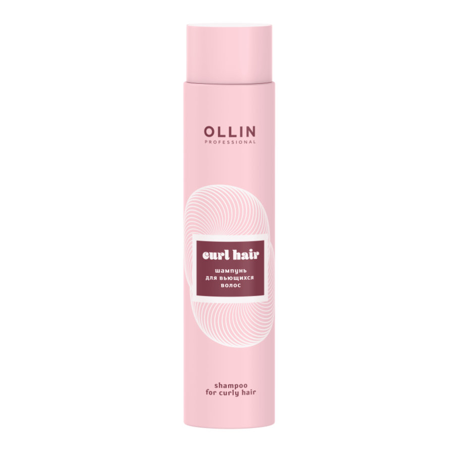 OLLIN, Шампунь для вьющихся волос Curl & Smooth Hair, 300 мл.