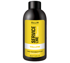 OLLIN, Флюид - препигментатор желтый Ollin Service Line, Yellow Fluid-Pre-Color, 90 мл.