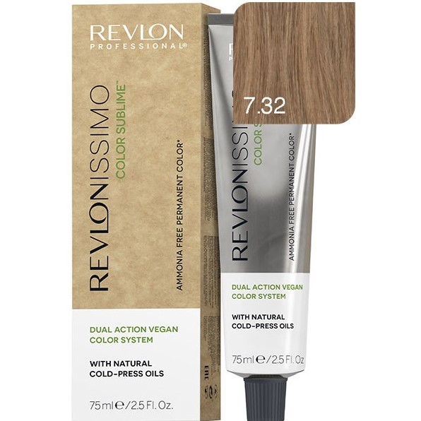 REVLON, Краска для волос Revlonissimo Color Sublime 7.32, 75 мл.