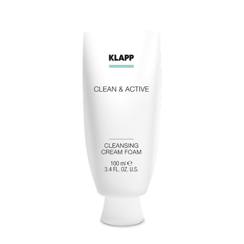 KLAPP, Очищающая пенка для лица Clean & Active, 100 мл.