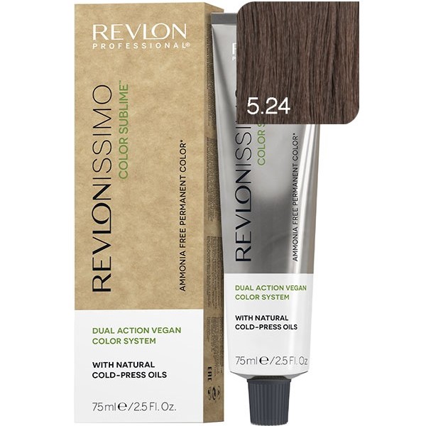 REVLON, Краска для волос Revlonissimo Color Sublime 5.24, 75 мл.