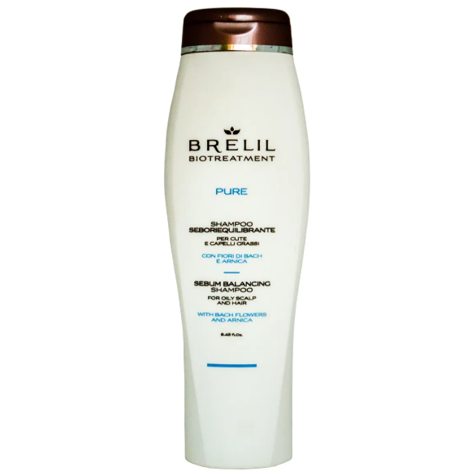 BRELIL, Деликатный восстанавливающий шампунь для волос Biotreatment Pure, 250 мл.