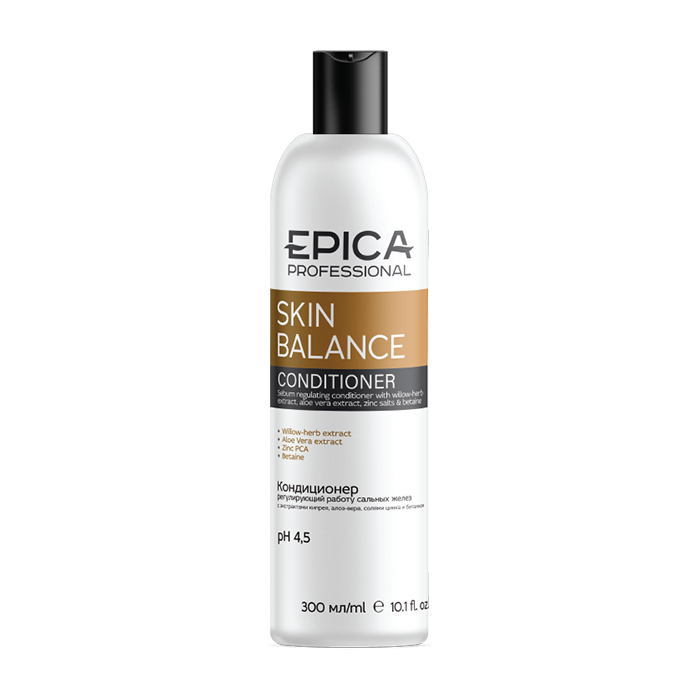 EPICA, Кондиционер регулирующий работу сальных желез Skin Balance, 300 мл.