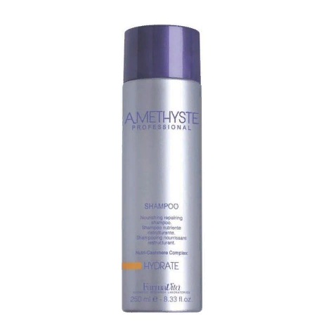 FARMAVITA, Шампунь увлажняющий для сухих и поврежденных волос Amethyste Hydrate Shampoo, 250 мл.