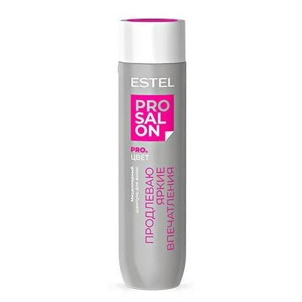 ESTEL, Мицеллярный шампунь для волос Pro Salon Pro Цвет, 250 мл.