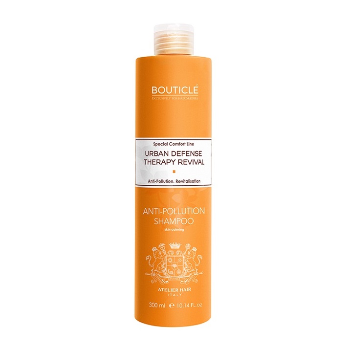 BOUTICLE, Шампунь для чувствительной кожи головы Urban Defense Anti-Pollution Skin Calming Shampoo, 300 мл.