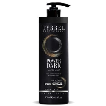 TYRREL, Тонирующая маска с графитово-пепельным оттенком Power Dark, 500 мл.