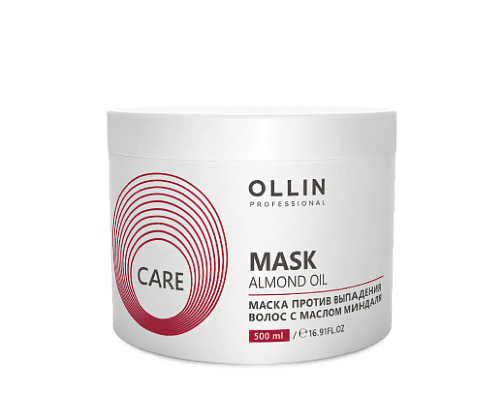 OLLIN, Маска для волос с маслом миндаля Ollin Care Almond Oil Mask, 500 мл.