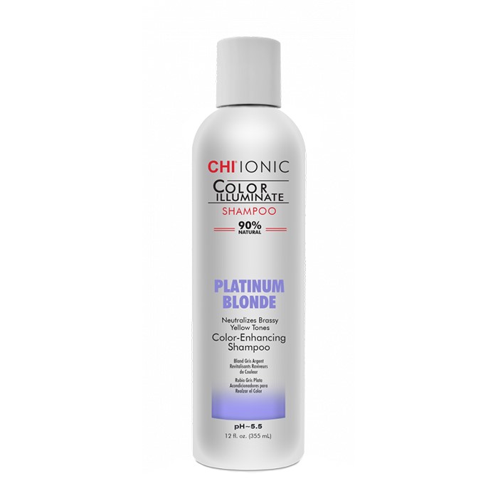 CHI, Шампунь оттеночный Ionic Color Illuminate Platinum Blonde, 355 мл.