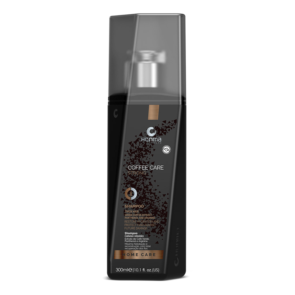 HONMA TOKYO, Бессолевой шампунь Coffee Care Strong Fortifying Shampoo, 300 мл.