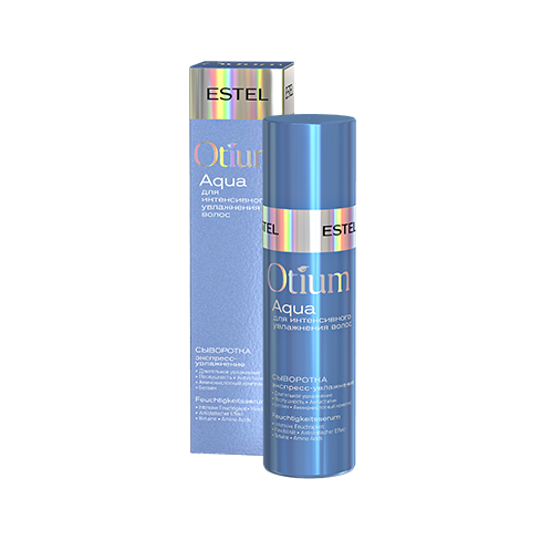 ESTEL, Сыворотка для волос "Экспресс-увлажнение" Otium Aqua, 100 мл.