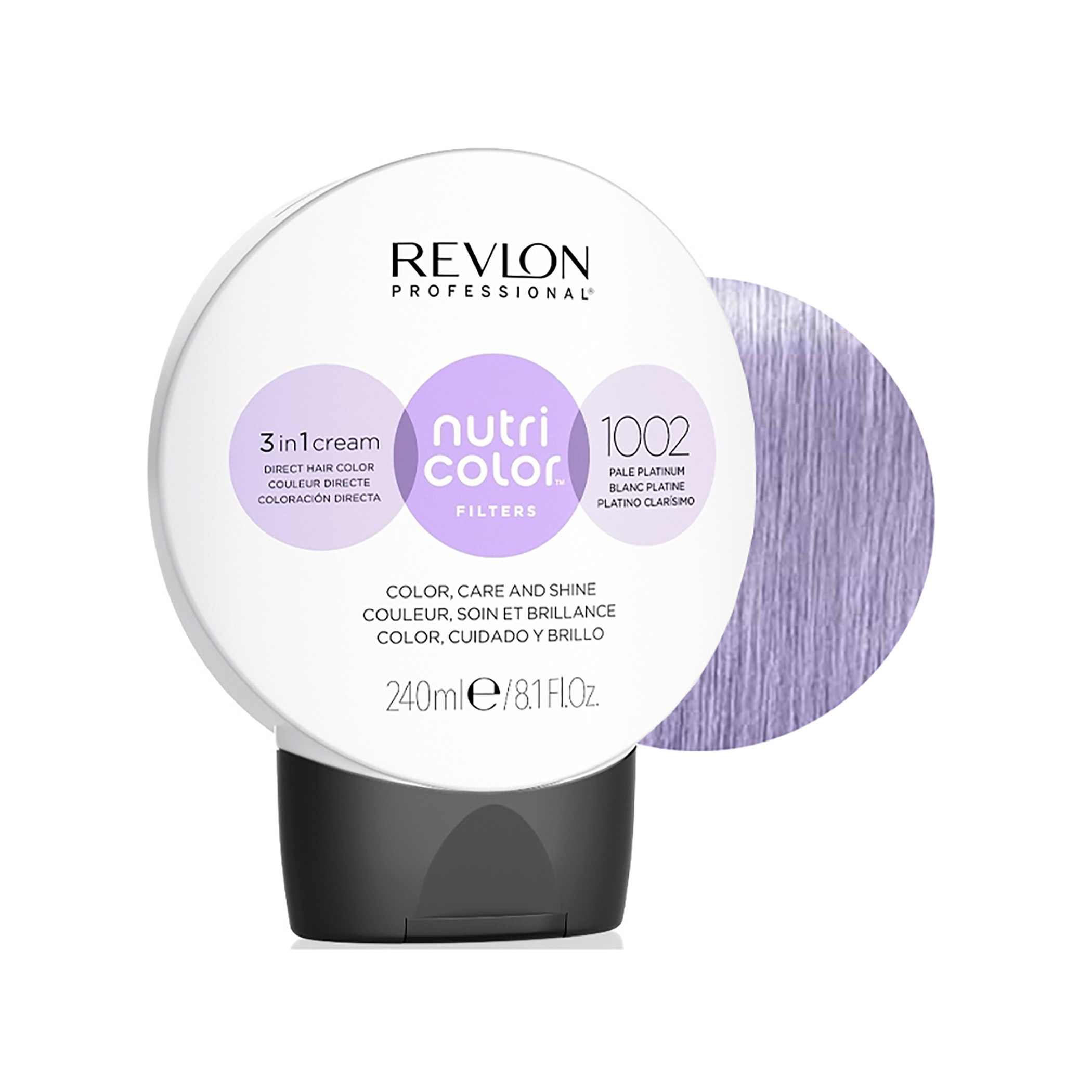 REVLON, Прямой краситель без аммиака Nutri Color Filters 1002, 240 мл.