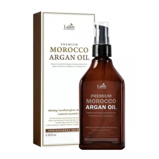 LA'DOR, Марокканское аргановое масло для волос Premium Morocco Argan Hair Oil, 100 мл.