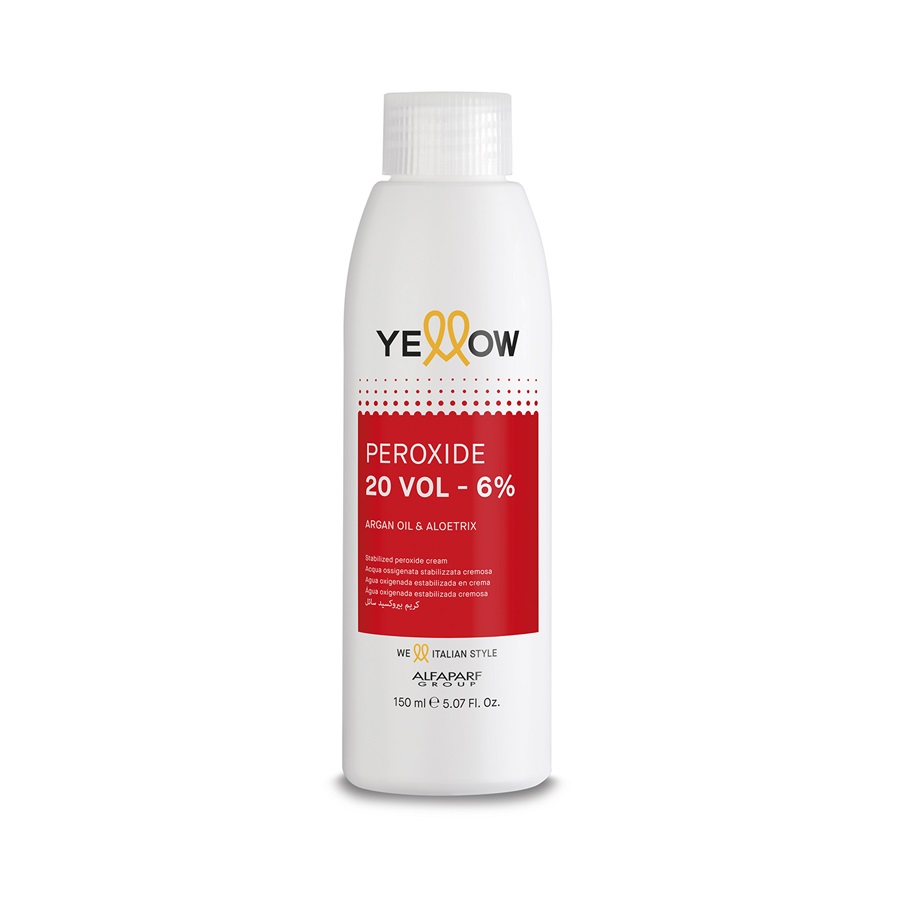 YELLOW, Кремовый окислитель 6% (20 Vol) Peroxide, 150 мл.