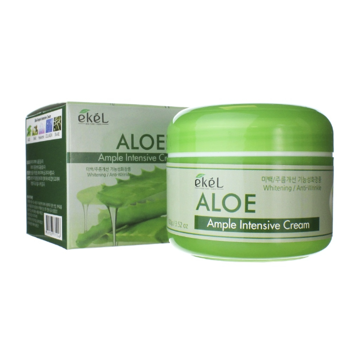 EKEL, Крем для лица с алоэ Ample Intensive Cream Aloe, 100 гр.