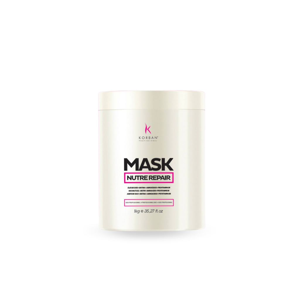 KORBAN, Питательная маска без пигмента Nutre Repair Mask, 1000 гр.