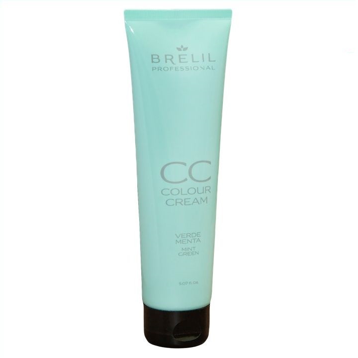 BRELIL, Семи-перманентный краситель CC-Color Cream Mint Green, 150 мл.