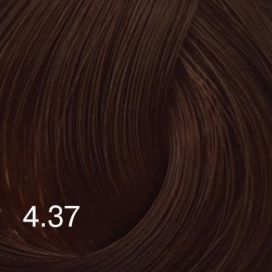 BOUTICLE, Перманентная крем-краска для волос Expert Color 4.37, 100 мл.