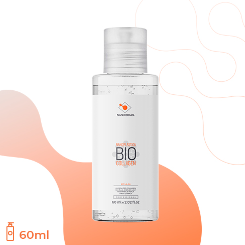 NANO BRAZIL, Состав для волос NANOPLASTICA BIO Collagen, 60 мл.