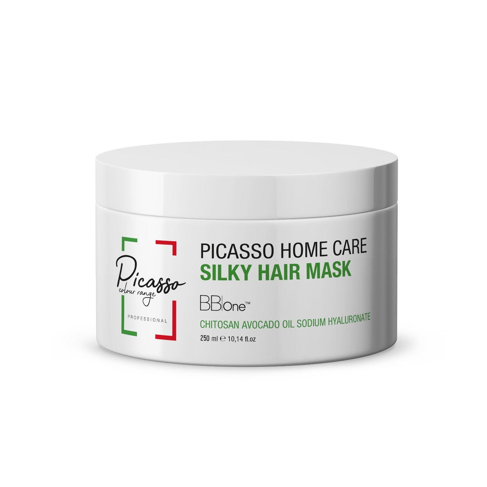 BB ONE, Маска для окрашенных волос с гиалуроновой кислотой Silky Hair Mask Picasso Home Care Repair, 250 мл.