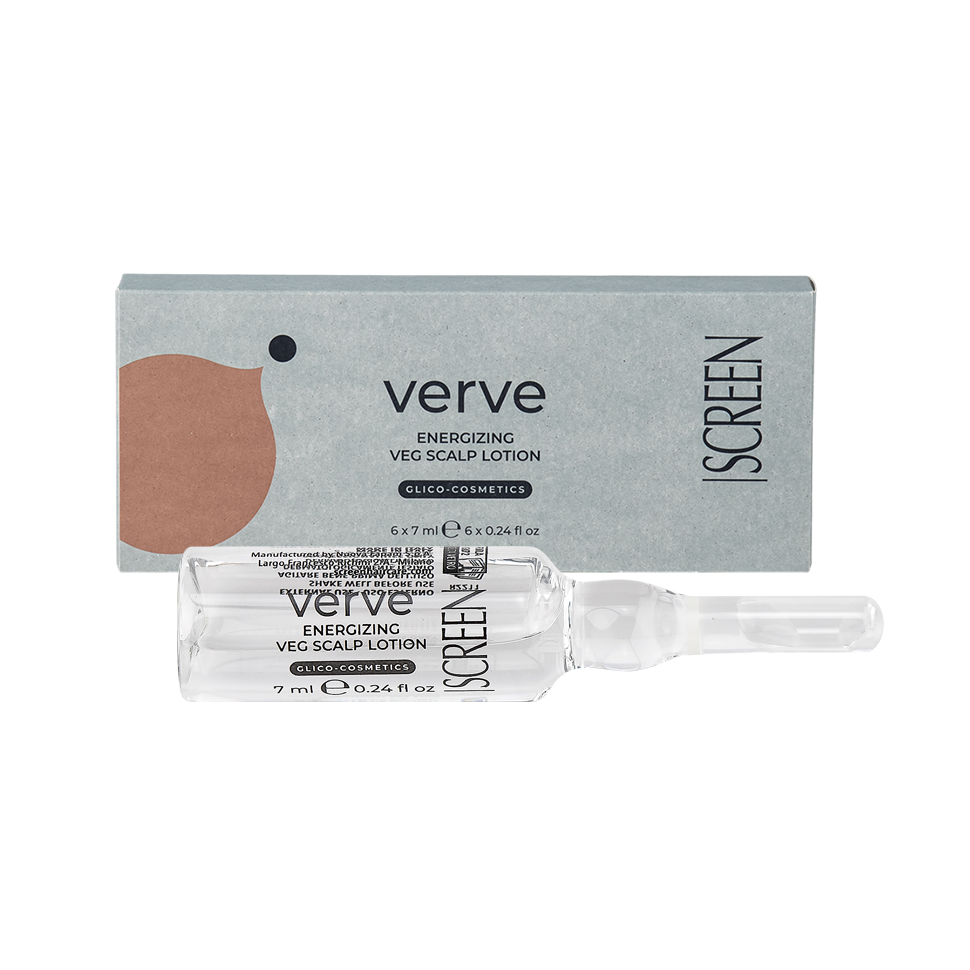 SCREEN, Лосьон для кожи головы Verve Energizing Veg Lotion, 6*7 мл.