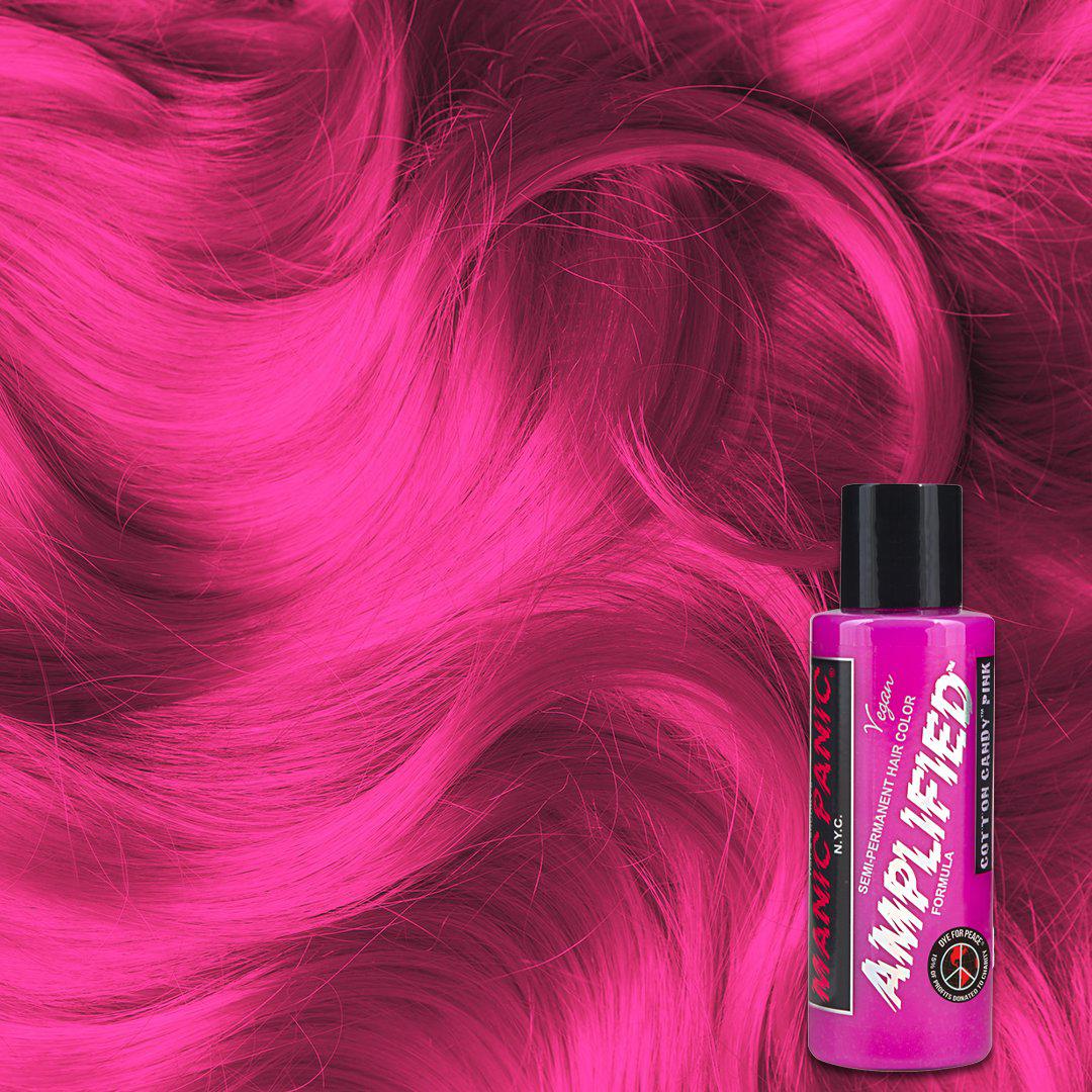 MANIC PANIC, Усиленный краситель прямого действия Amplified Cotton Candy Pink, 118 мл.