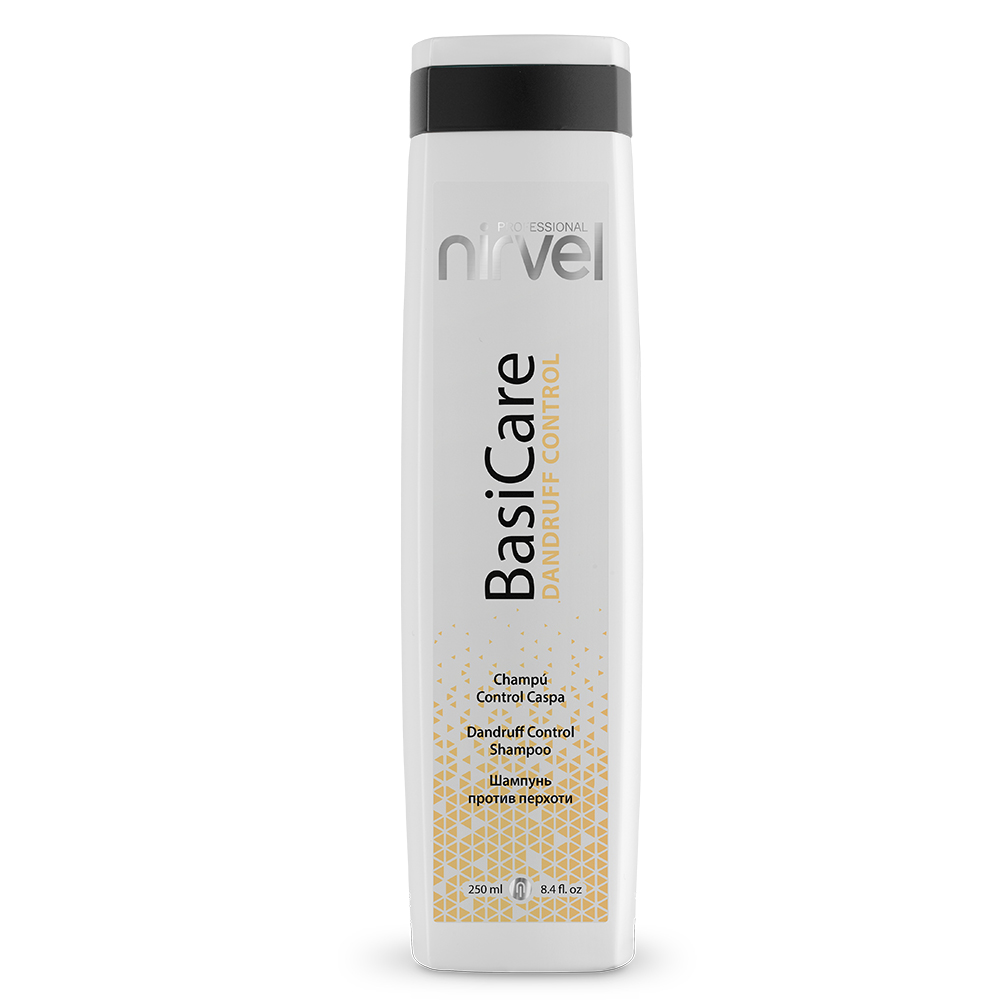 NIRVEL, Шампунь против перхоти Dandruff Control Shampoo BasiCare, 250 мл.