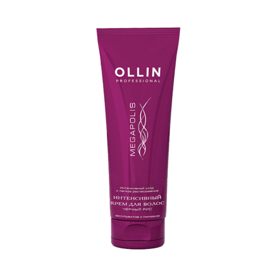 OLLIN, Интенсивный крем для волос "легкое расчесывание" Megapolis, 250 мл.
