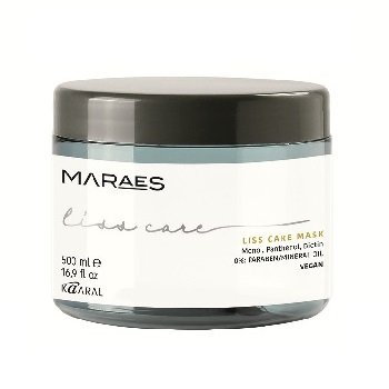 KAARAL, Разглаживающая маска для прямых волос Maraes Liss Care, 500 мл.