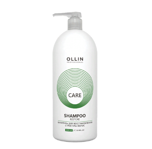 OLLIN, Шампунь для восстановления структуры волос Ollin Care, 1000 мл.