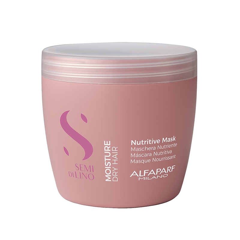 ALFAPARF MILANO, Маска для сухих волос Nutritive Mask Semi Di Lino Moisture, 500 мл.
