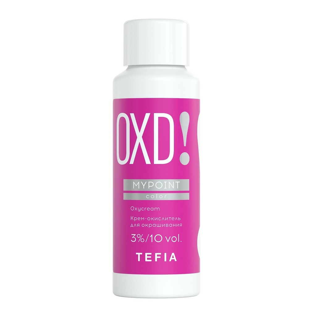 TEFIA, Крем-окислитель для окрашивания волос 3% (10 Vol) Color Oxycream MyPoint, 60 мл.